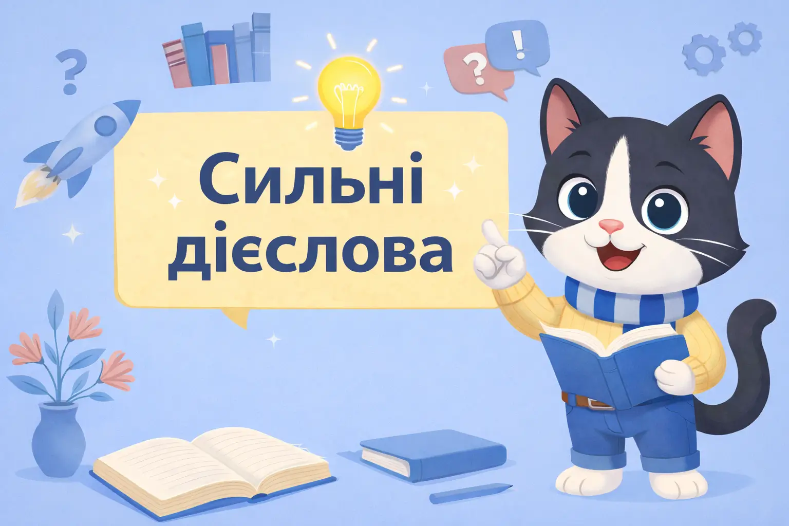Сильні дієслова: побудова та вживання простою мовою для початківців
