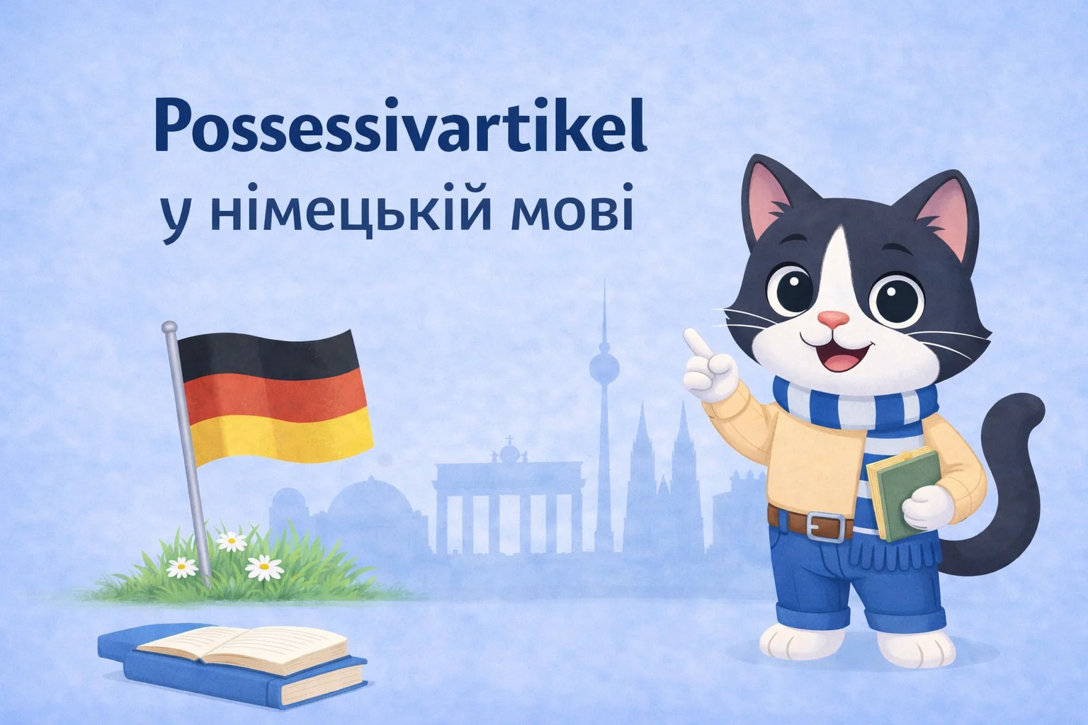 Possessivartikel у німецькій мові: таблиці, правила та приклади